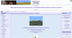 Desktop Screenshot of parcatho3chateaux.net
