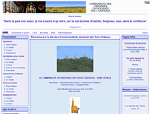 Tablet Screenshot of parcatho3chateaux.net